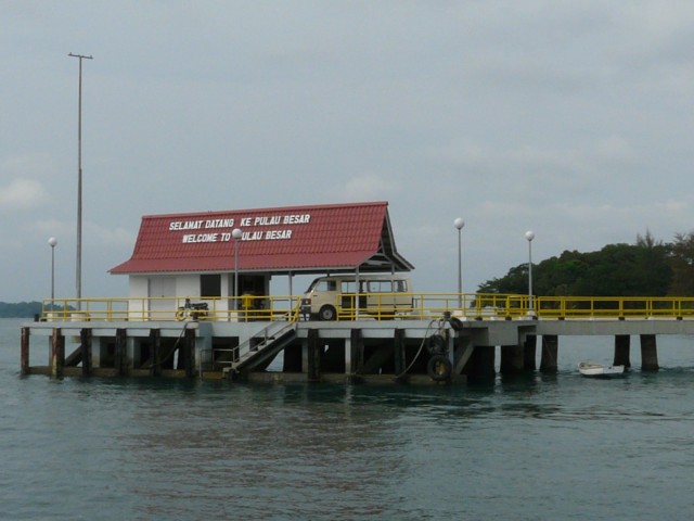 Pulau Besar ferry dock